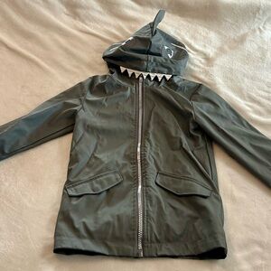 Cat & Jack Green Shark Raincoat